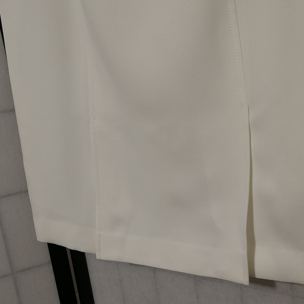 New Jones Studio Ivory Straight Skirt sz 6 - Picture 5 of 8